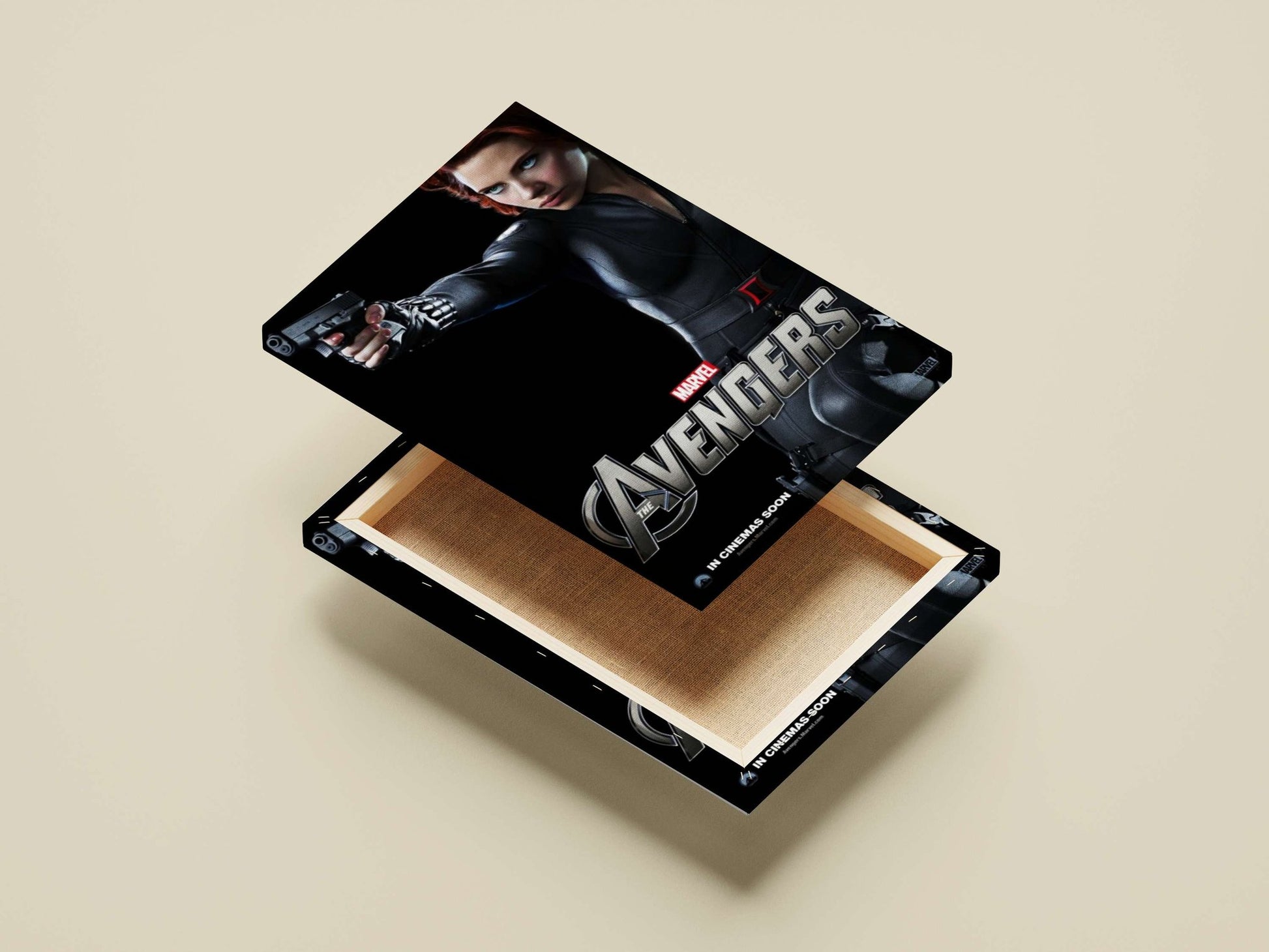 Black Widow (Natasha Romanoff) from Marvel's The Avengers franchise Black Widow - Iconic Avenger Poster