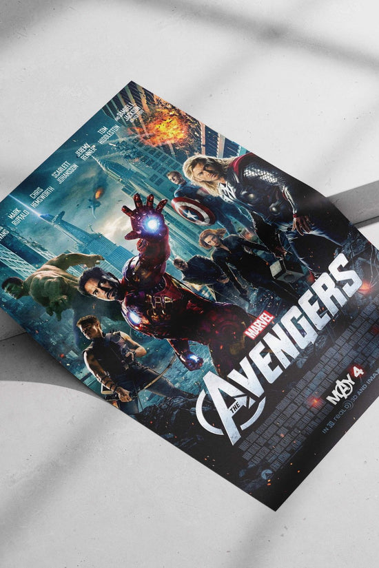 Marvel's The Avengers film (2012) featuring Robert Downey Jr., Chris Evans, and Mark Ruffalo. Iron