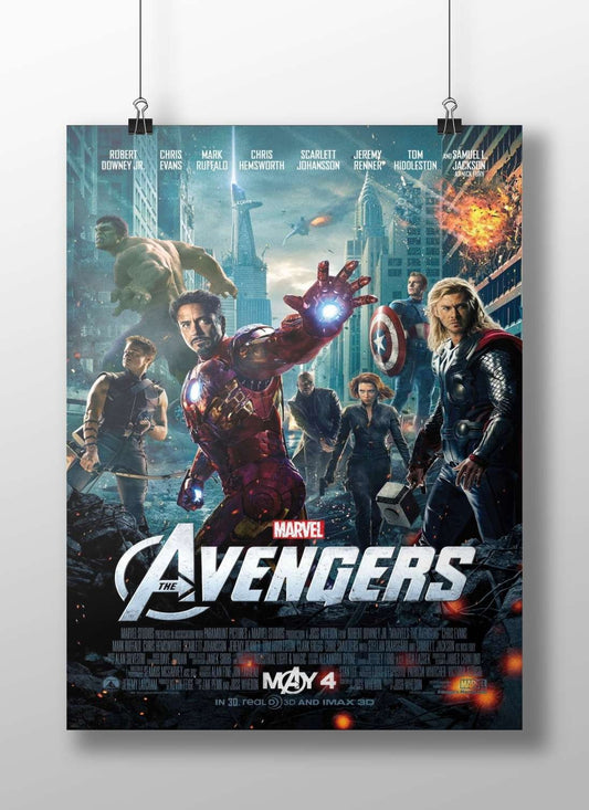 Marvel's The Avengers film (2012) featuring Robert Downey Jr., Chris Evans, and Mark Ruffalo. Iron