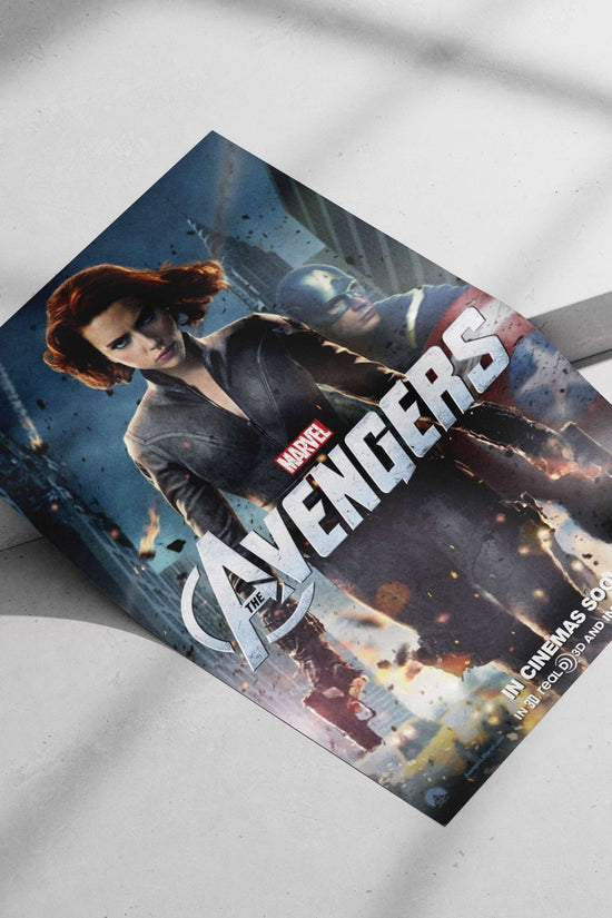 Black Widow (Natasha Romanova, Marvel's Avengers) Black Widow - Iconic Avenger Poster