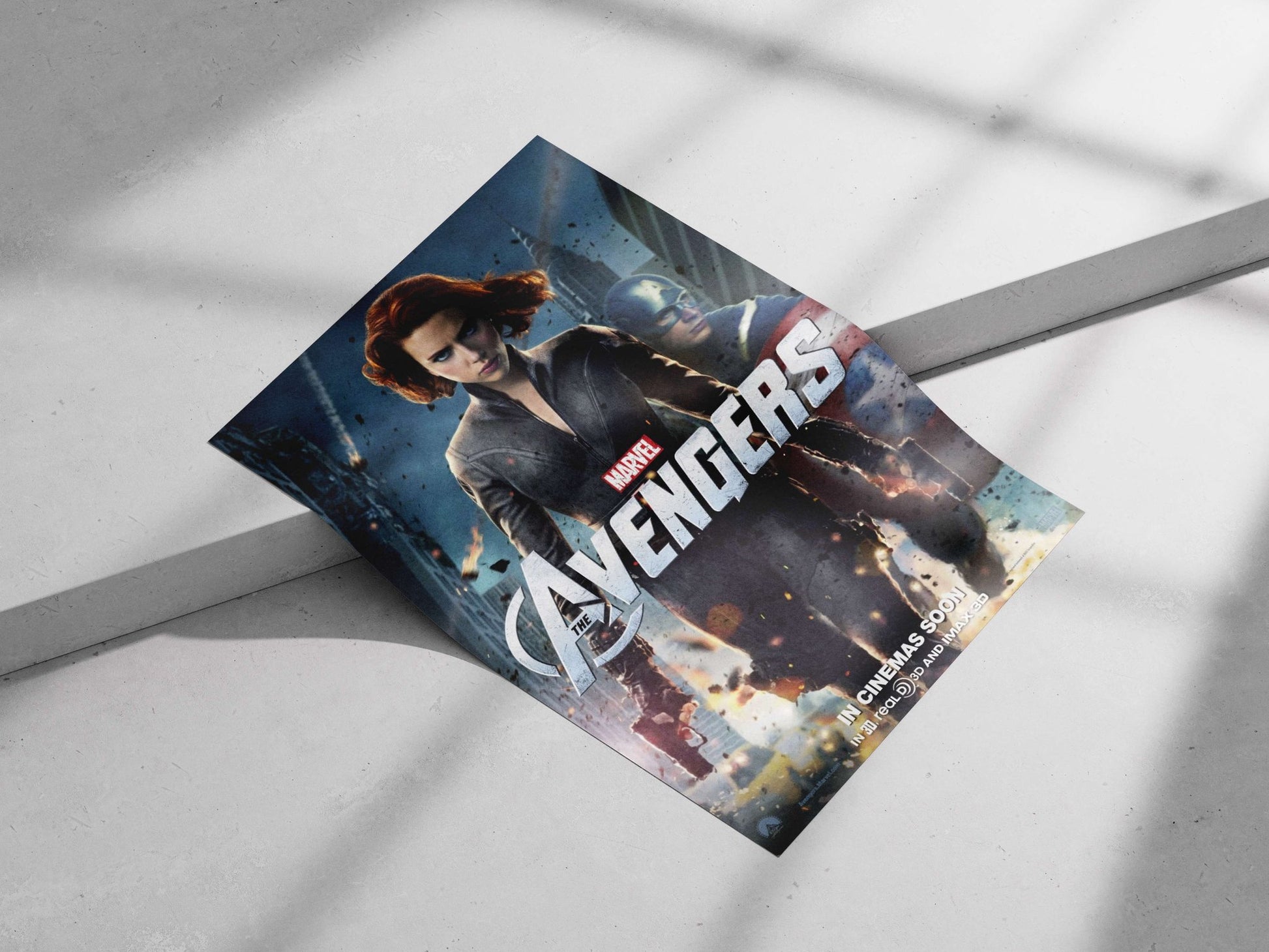 Black Widow (Natasha Romanova, Marvel's Avengers) Black Widow - Iconic Avenger Poster