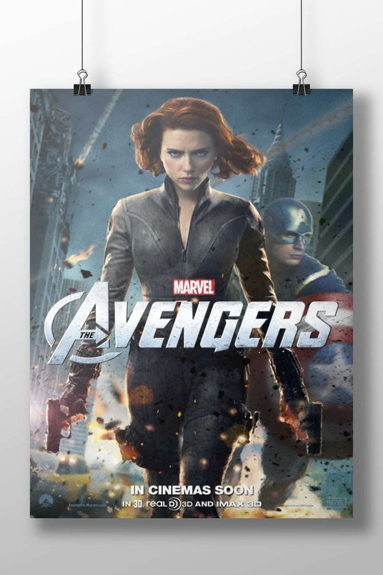 Black Widow (Natasha Romanova, Marvel's Avengers) Black Widow - Iconic Avenger Poster