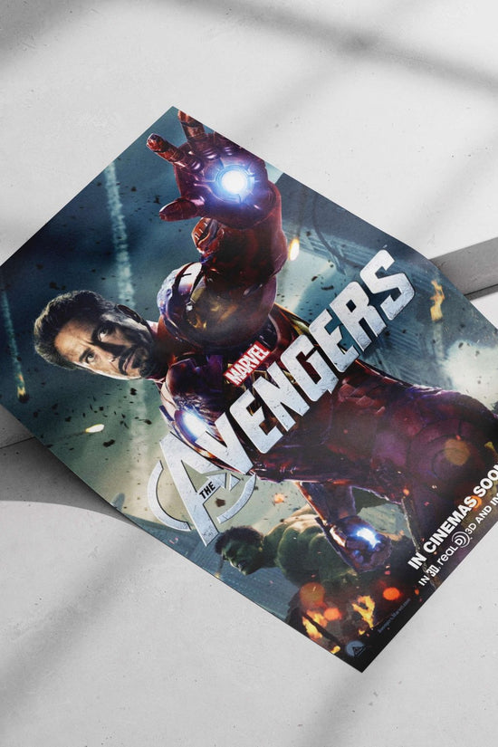 The Avengers Iron Man - Heroic Tech Poster