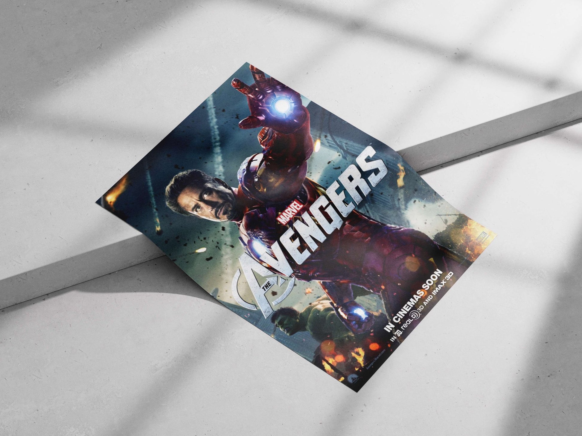 The Avengers Iron Man - Heroic Tech Poster