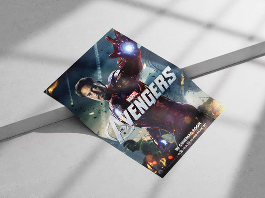 The Avengers Iron Man - Heroic Tech Poster