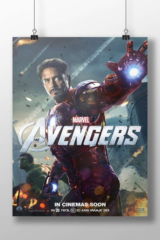 The Avengers Iron Man - Heroic Tech Poster