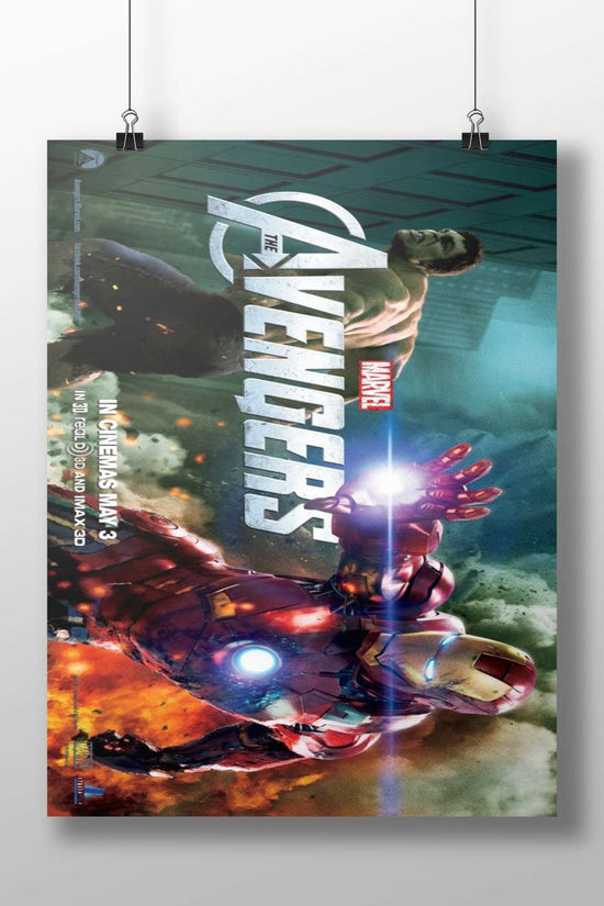 Iron Man (Tony Stark) and Hulk (Bruce Banner) from Marvel's Avengers franchise Iron Man &