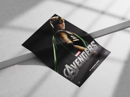 Loki from Marvel's The Avengers franchise Loki - Mischief Maker Poster
