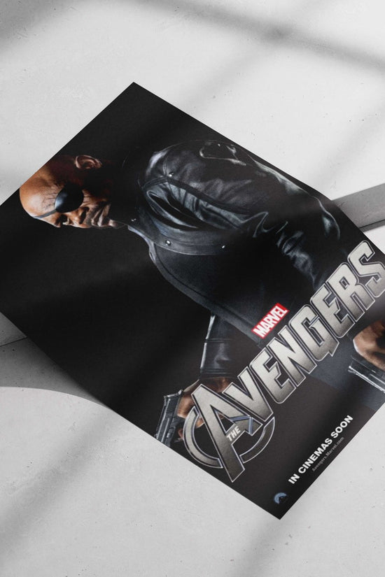 Nick Fury from The Avengers franchise Nick Fury - Shield Commander Poster