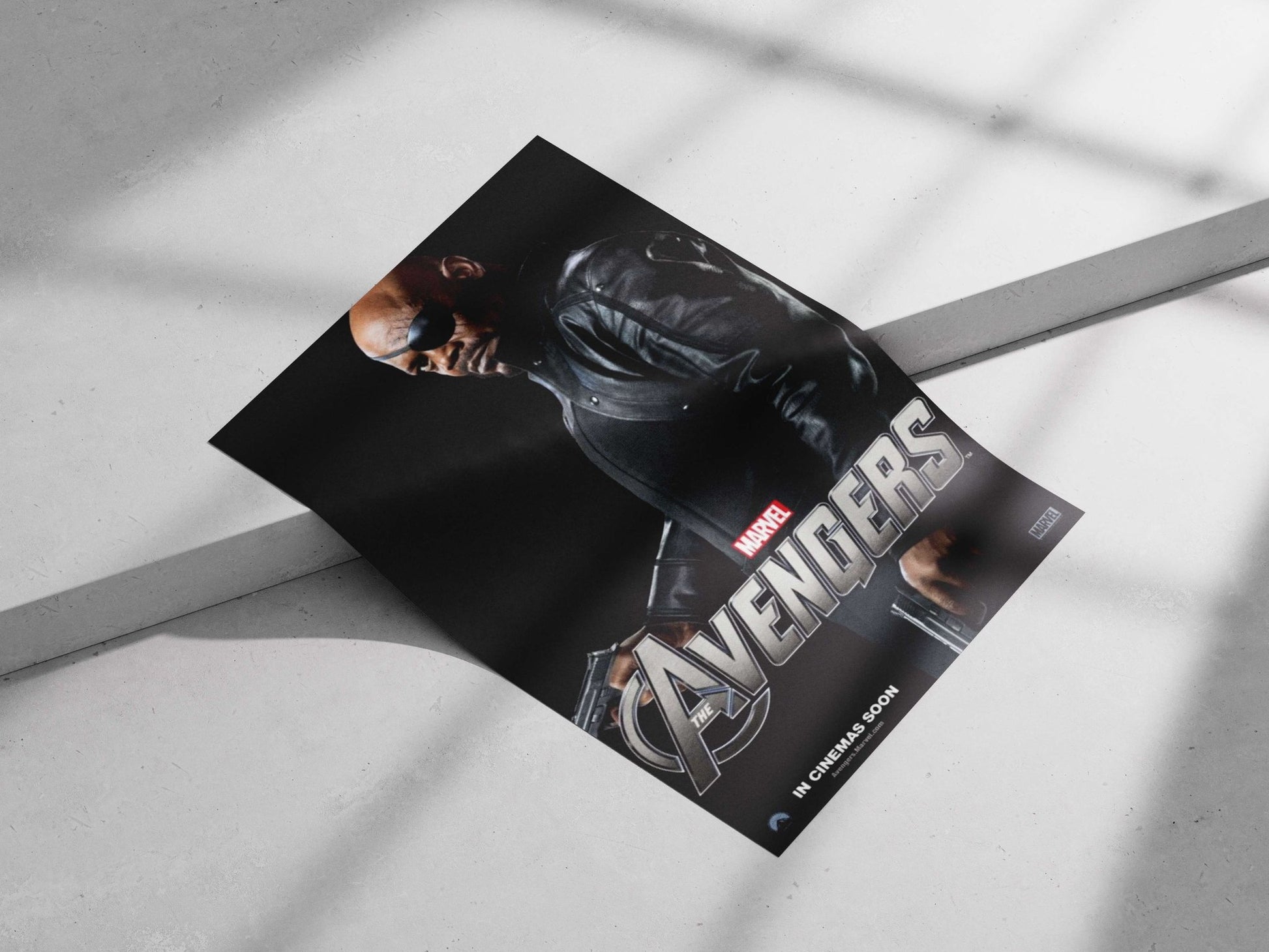 Nick Fury from The Avengers franchise Nick Fury - Shield Commander Poster