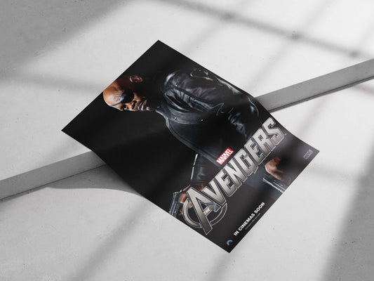Nick Fury from The Avengers franchise Nick Fury - Shield Commander Poster