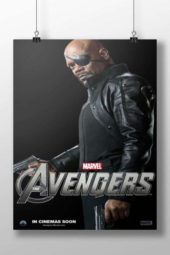 Nick Fury from The Avengers franchise Nick Fury - Shield Commander Poster