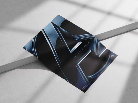 The Avengers (Marvel Cinematic Universe franchise) The Avengers - Blueprint Poster