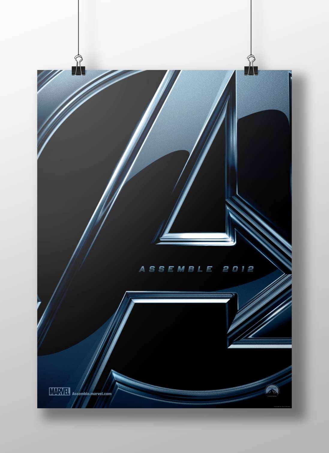 The Avengers (Marvel Cinematic Universe franchise) The Avengers - Blueprint Poster