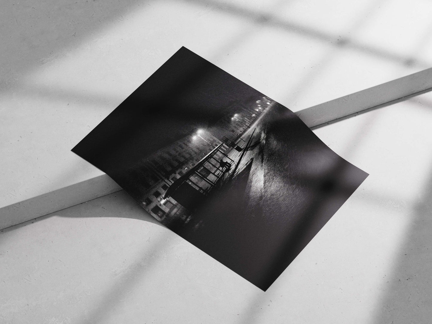 Anonymous Individual Noir Matte poster print — Art wall art India | PosterBoizz