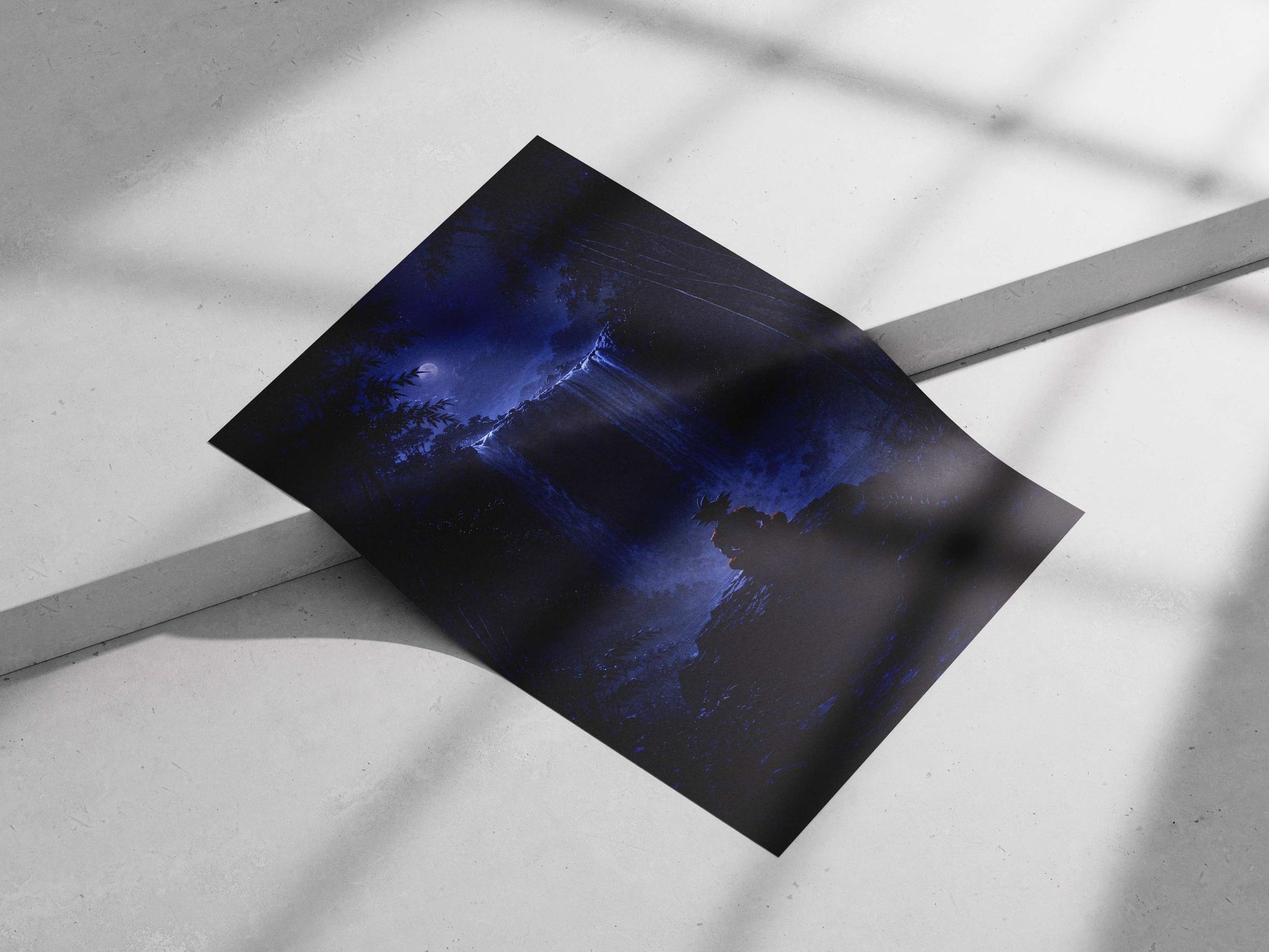Son Goku (Dragon Ball franchise) Main Subject: Son Goku (Dragon Ball franchise) Matte poster print — Anime wall art India |