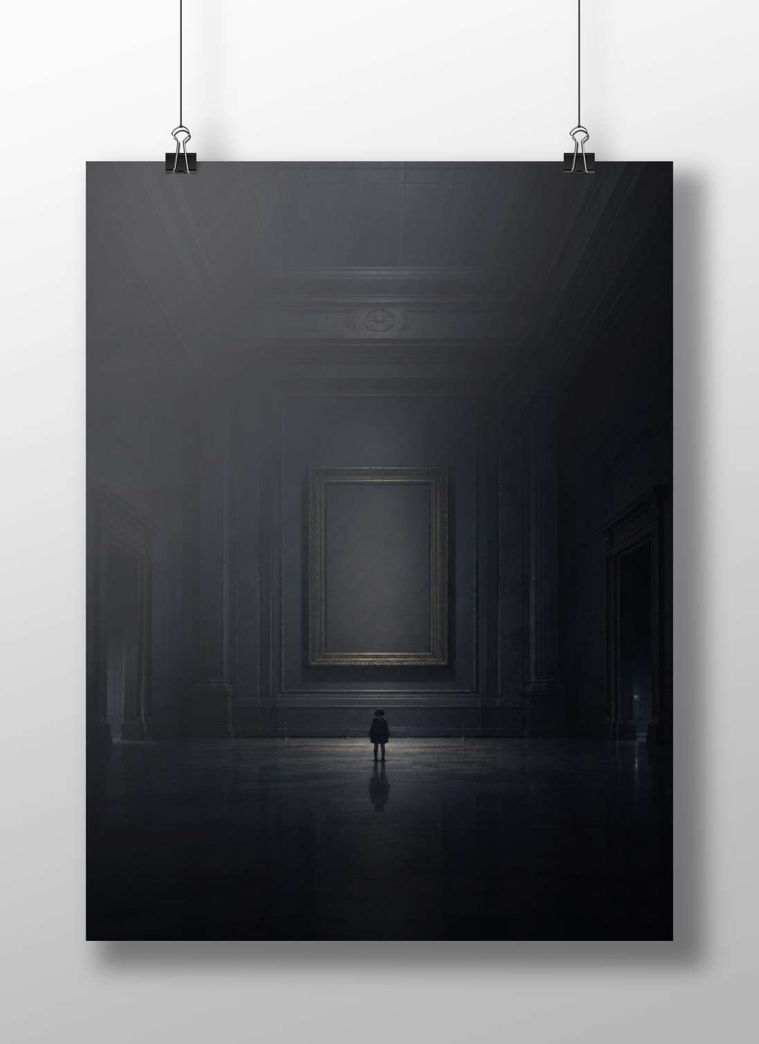 Empty Framed Canvas Main Subject: Empty Framed Canvas Matte BoizzBoard rigid print — Art wall art India | PosterBoizz