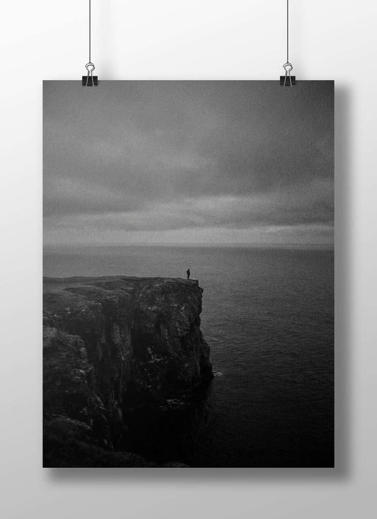 Unknown individual None (no franchise elements present) Modern Digital Noir (photographic realism with moody tonal style)