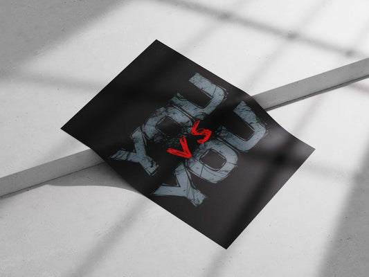 You Vs You - Street Fighter Iconic Poster