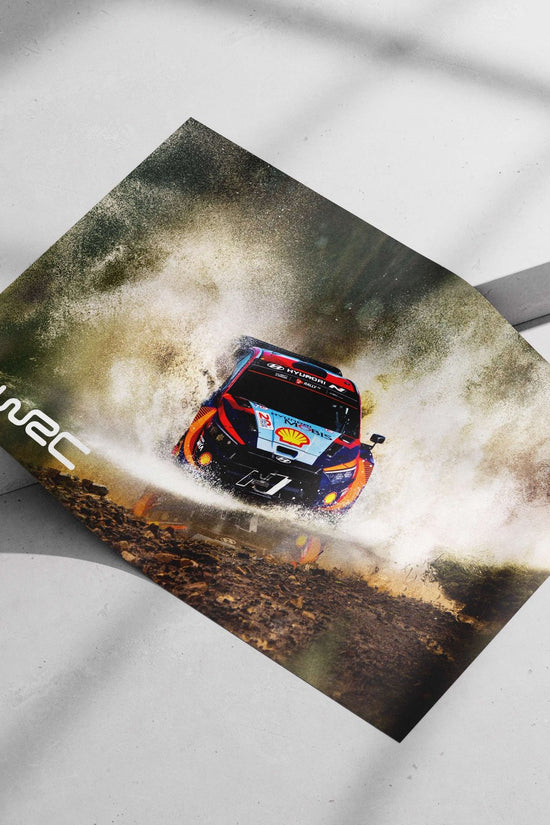 Hyundai i20 N Rally1 (WRC) with Shell and Mobis sponsorship Main Subject: Hyundai i20 N Rally1 (WRC) with Shell and Mobis