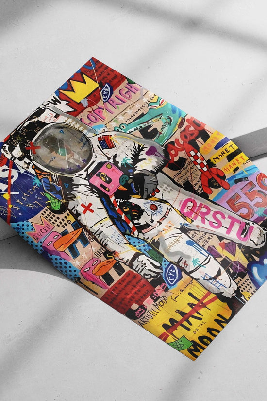 NASA astronaut Main Subject: NASA astronaut Matte poster print — Hollywood wall art India | PosterBoizz