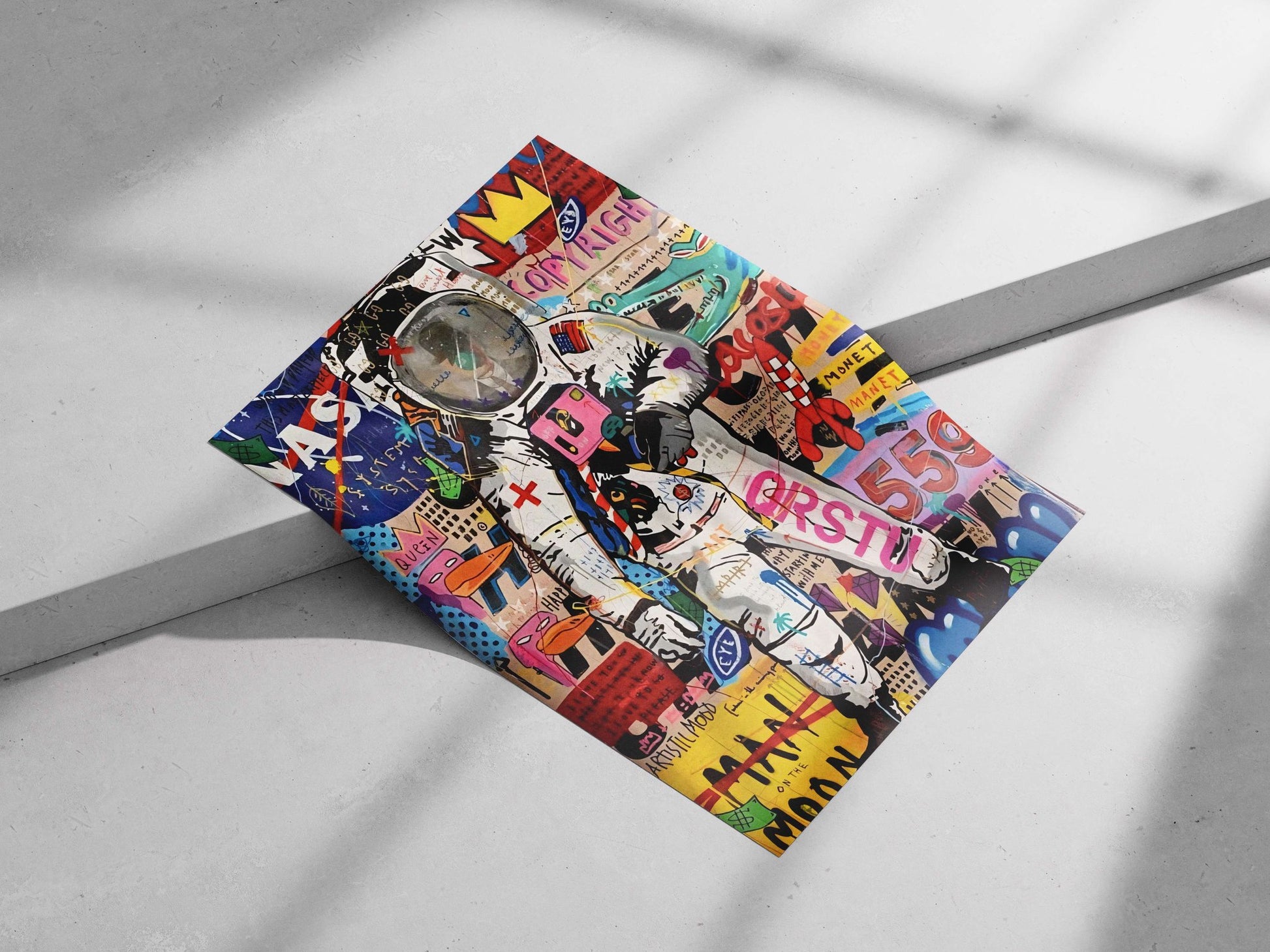 NASA astronaut Main Subject: NASA astronaut Matte poster print — Hollywood wall art India | PosterBoizz