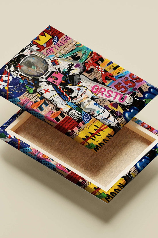 NASA astronaut Main Subject: NASA astronaut Canvas wall art — Hollywood wall art India | PosterBoizz