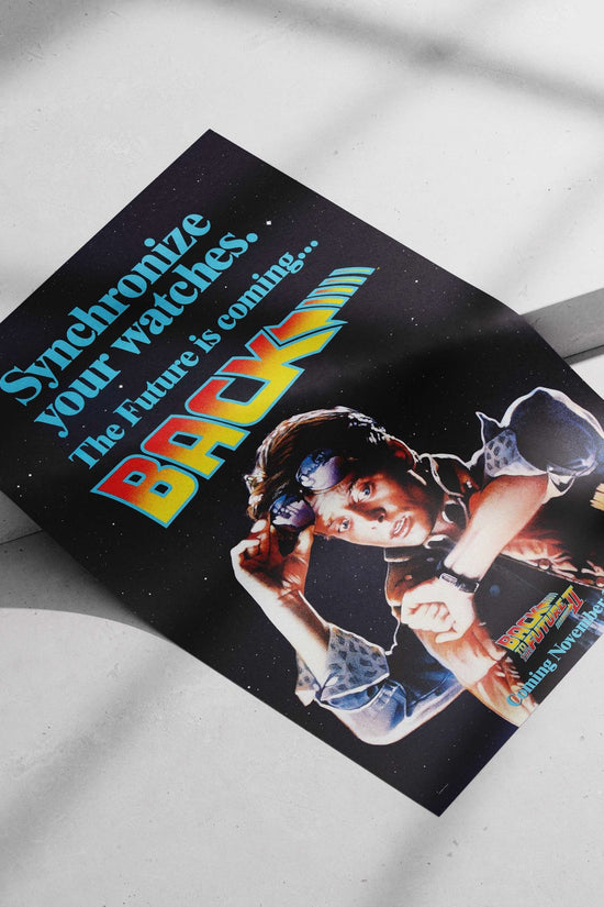 Back to the Future franchise Marty Mcfly - Time Traveling Icon Poster