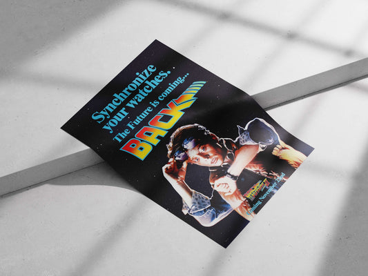Back to the Future franchise Marty Mcfly - Time Traveling Icon Poster