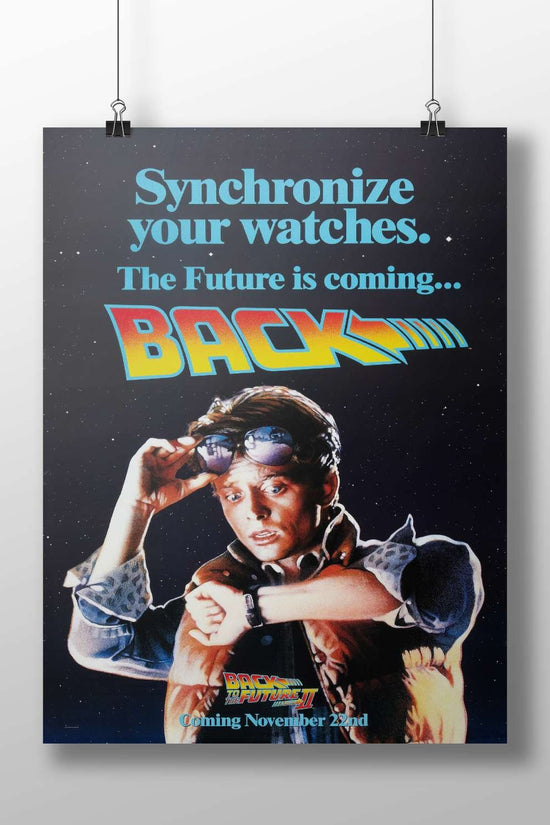 Back to the Future franchise Marty Mcfly - Time Traveling Icon Poster