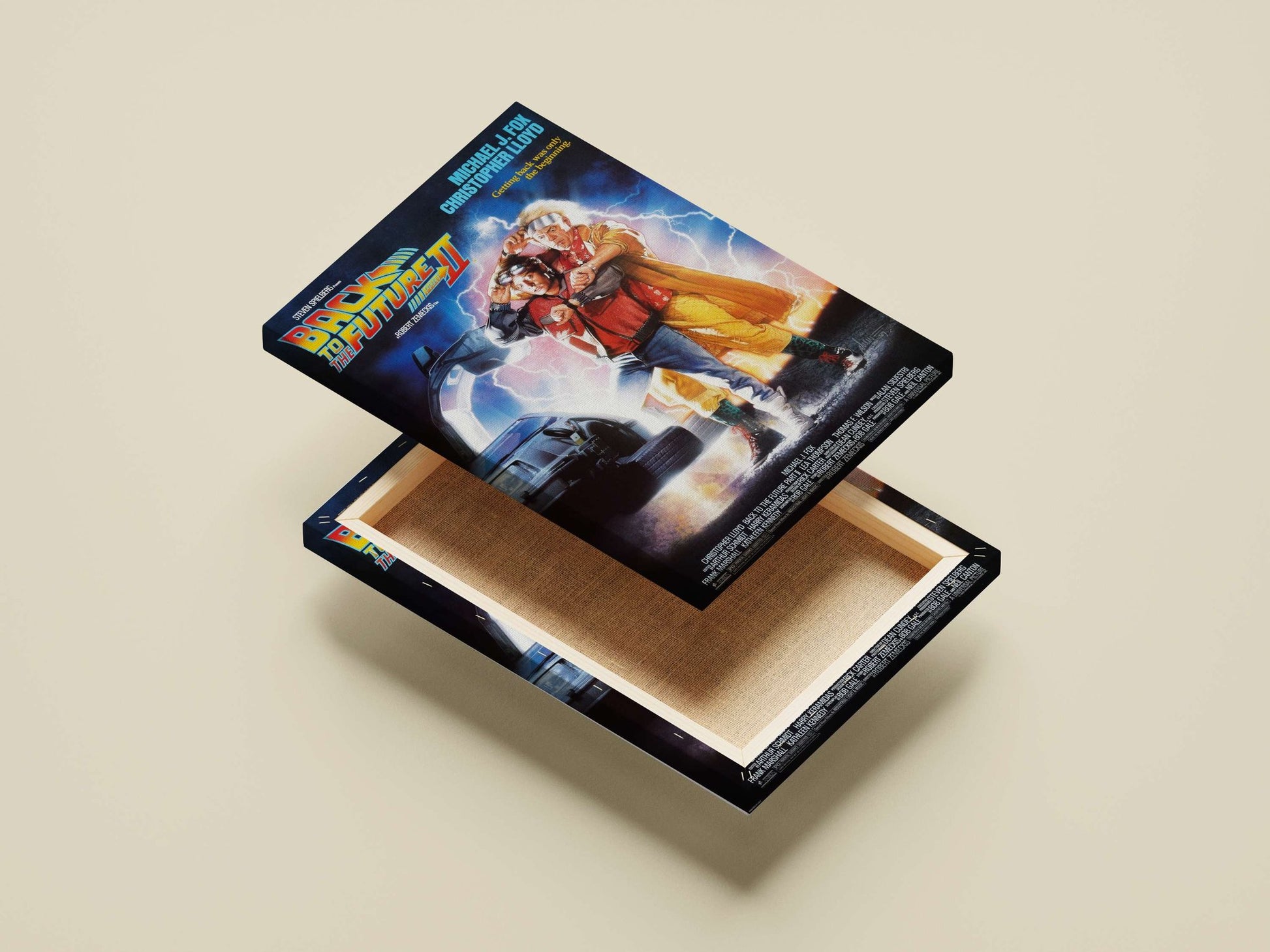 Back to the Future Part II (movie title, confirmed by OCR text "BACK TO THE