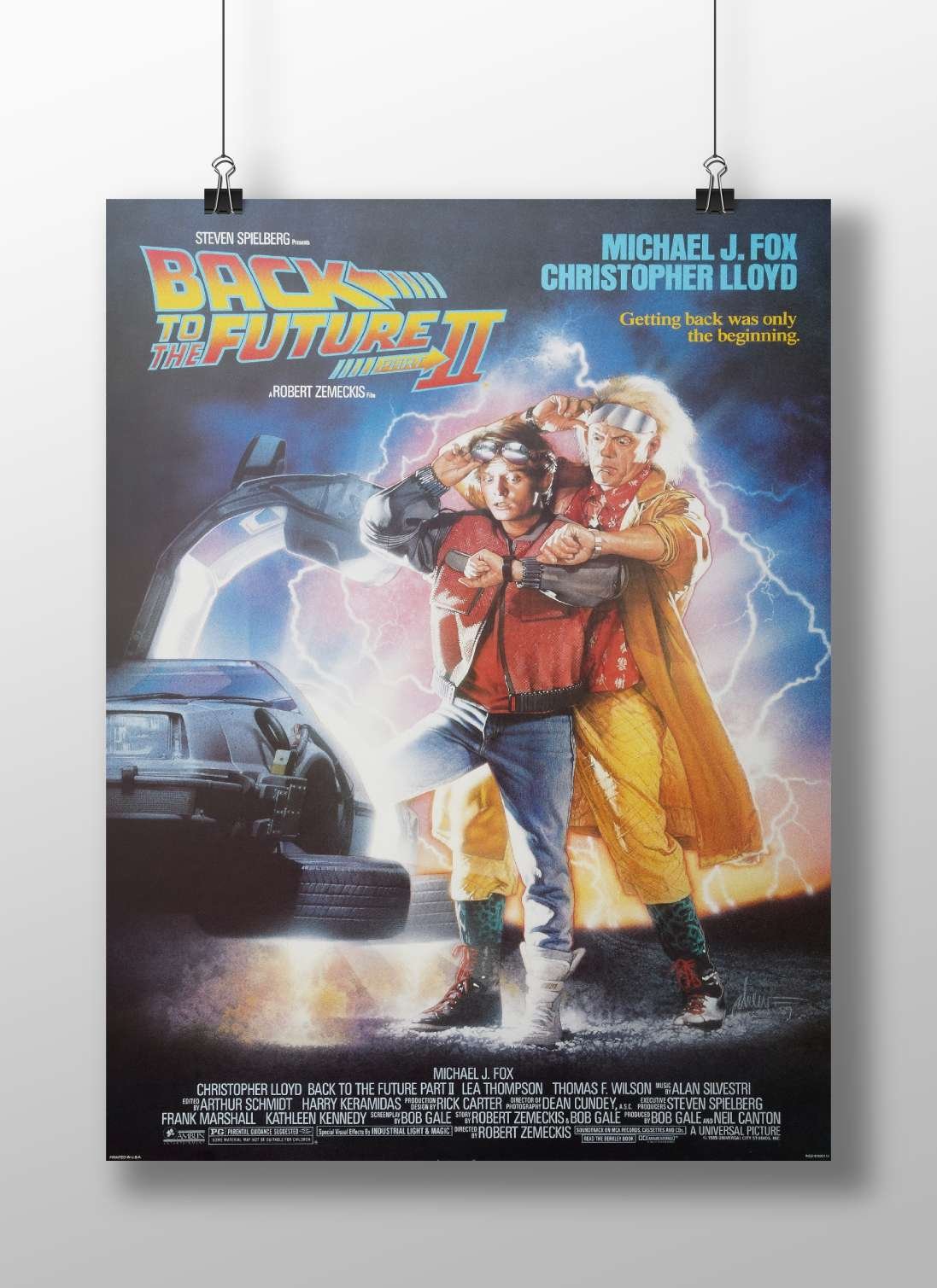 Back to the Future Part II (movie title, confirmed by OCR text "BACK TO THE
