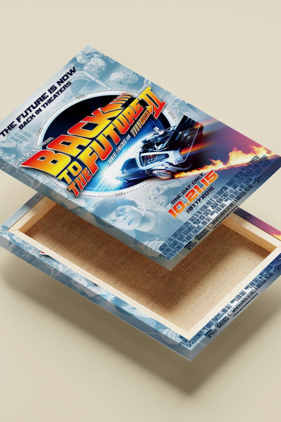 DeLorean DMC-12 (Back to the Future Part II franchise) Marty Mcfly'S Time Machine Poster