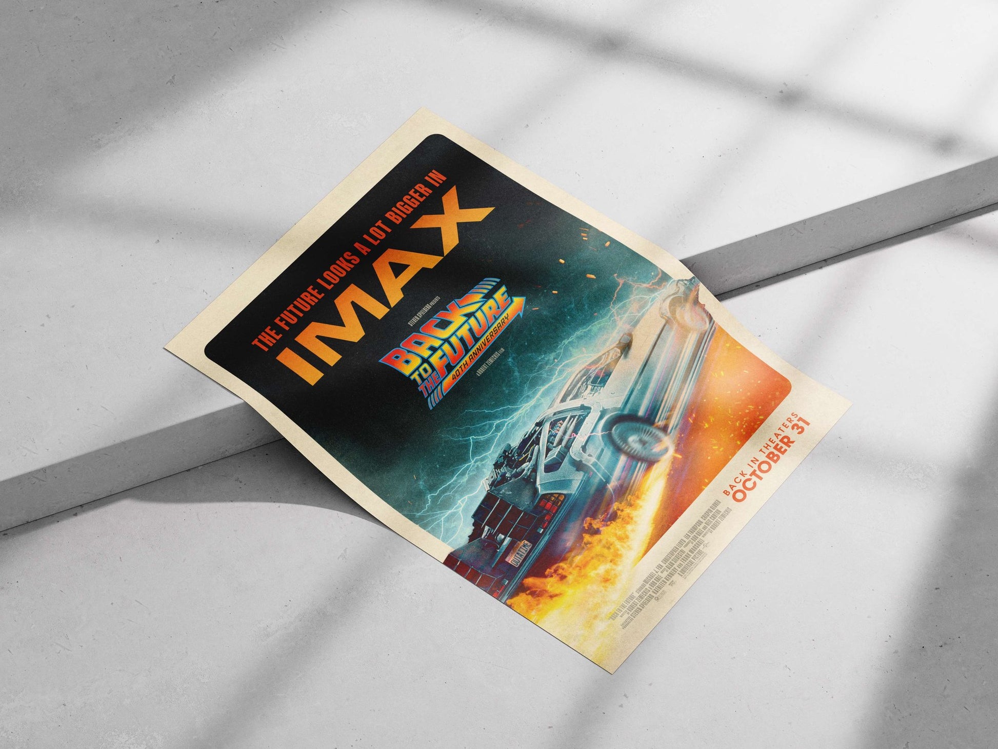 Back to the Future franchise featuring the DeLorean DMC-12 car model Marty Mcfly'S Time Machine