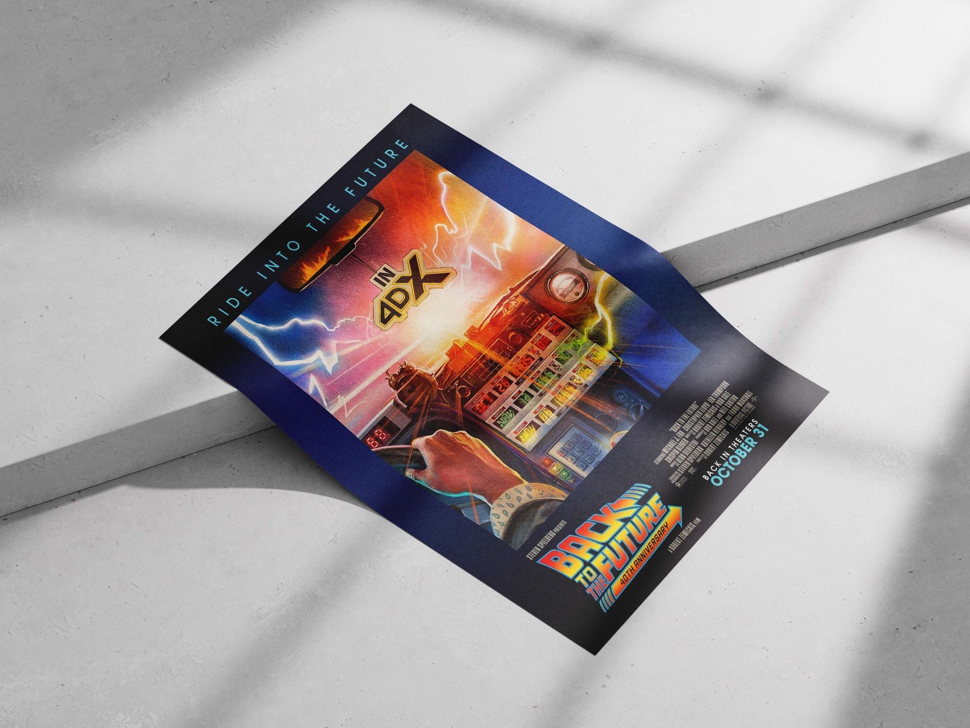 Back to the Future franchise (specifically the 40th Anniversary poster for the movie) Marty Mcfly