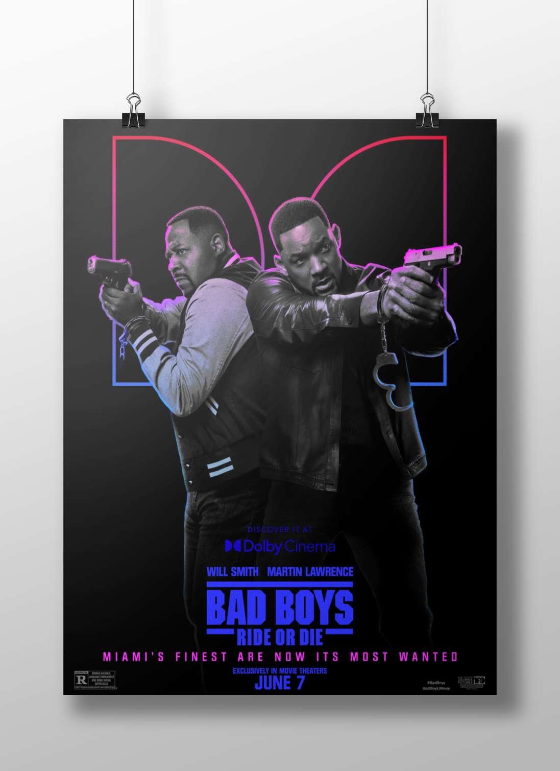 Bad Boys (film franchise, specifically "Bad Boys Ride or Die" as confirmed by Tesseract text)