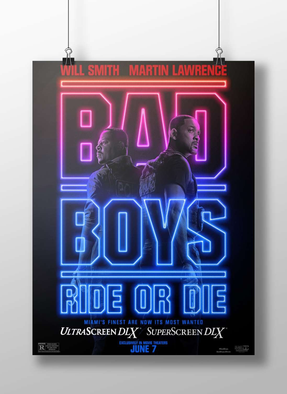 The film franchise "Bad Boys" (specifically "Bad Boys: Ride or Die") starring Will Smith and