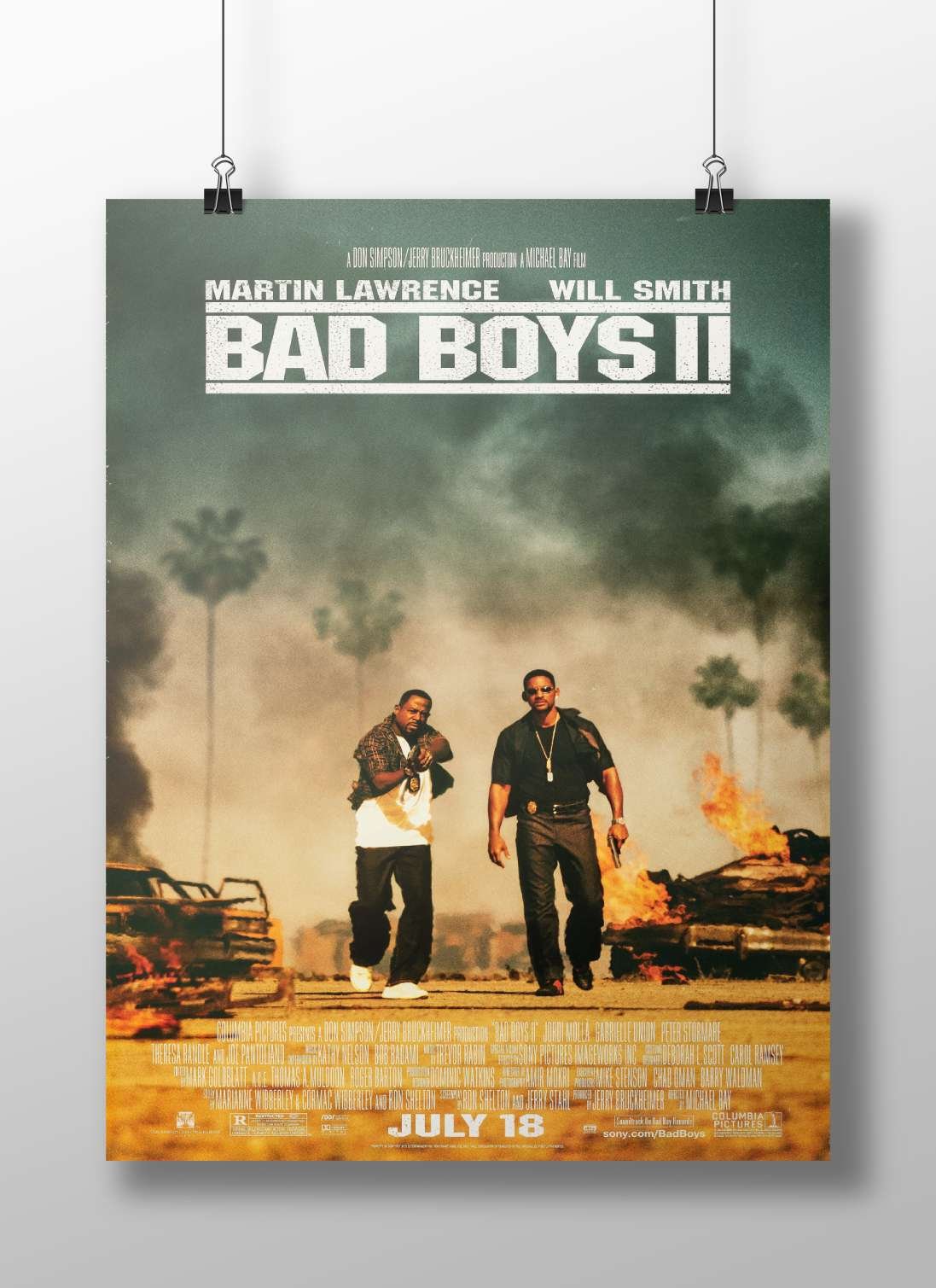 Bad Boys II (the movie franchise) Miami Vice - Iconic Partners Poster