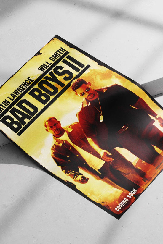 The movie "Bad Boys II" featuring actors Martin Lawrence and Will Smith. Bad Boys Ii