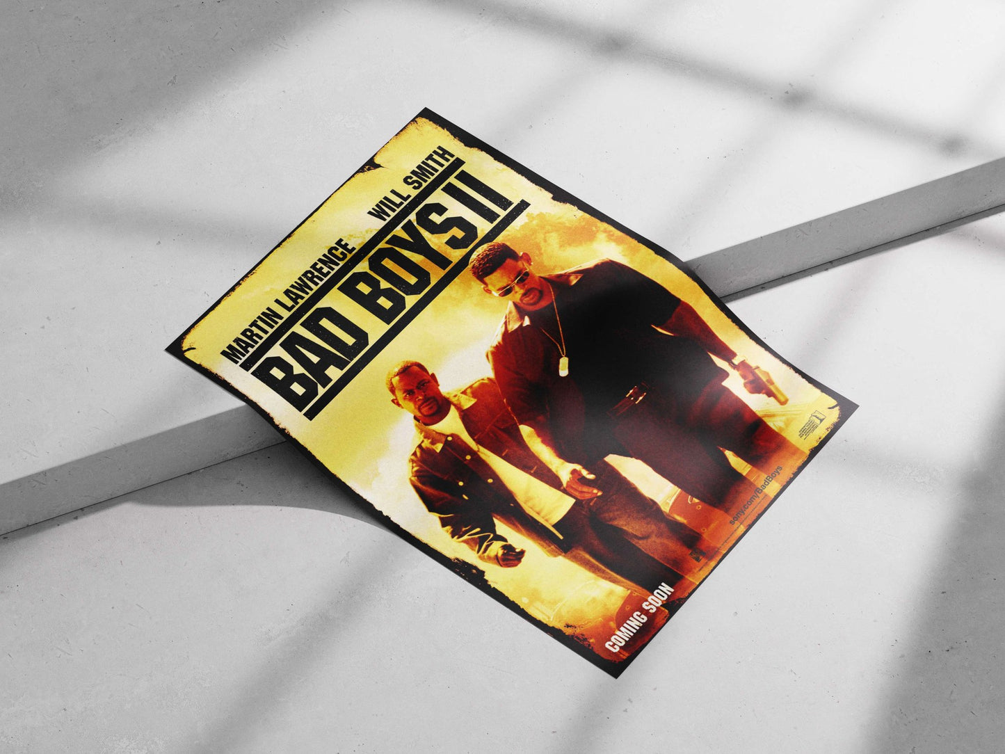 The movie "Bad Boys II" featuring actors Martin Lawrence and Will Smith. Bad Boys Ii
