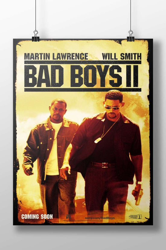 The movie "Bad Boys II" featuring actors Martin Lawrence and Will Smith. Bad Boys Ii