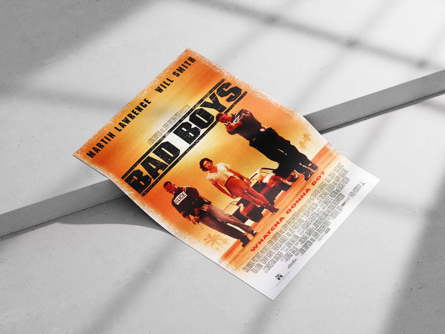 The film "Bad Boys" franchise starring Martin Lawrence and Will Smith. Bad Boys - Urban