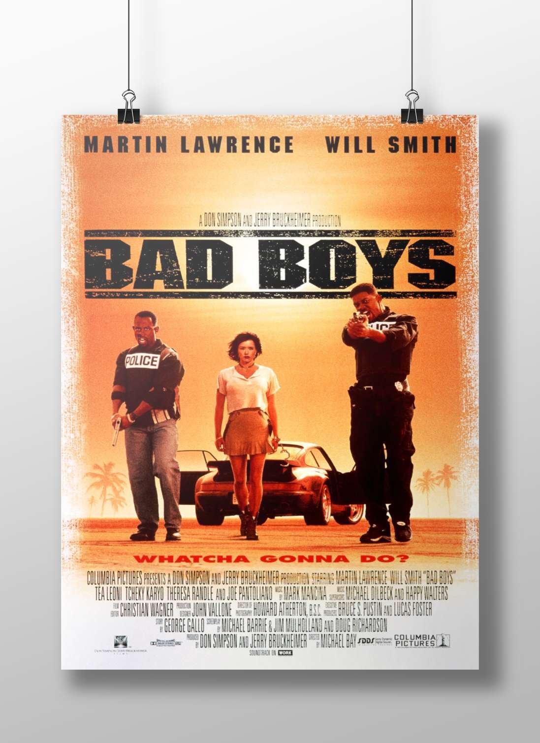 The film "Bad Boys" franchise starring Martin Lawrence and Will Smith. Bad Boys - Urban