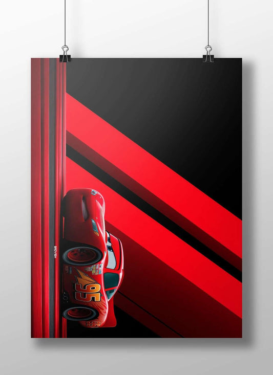 Lightning McQueen (character from Disney·Pixar’s *Cars* franchise) Main Subject: Lightning McQueen (character from
