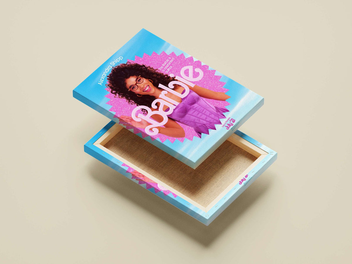 The character from the Barbie (2023) film franchise Dreamer Barbie - Pop Art Poster