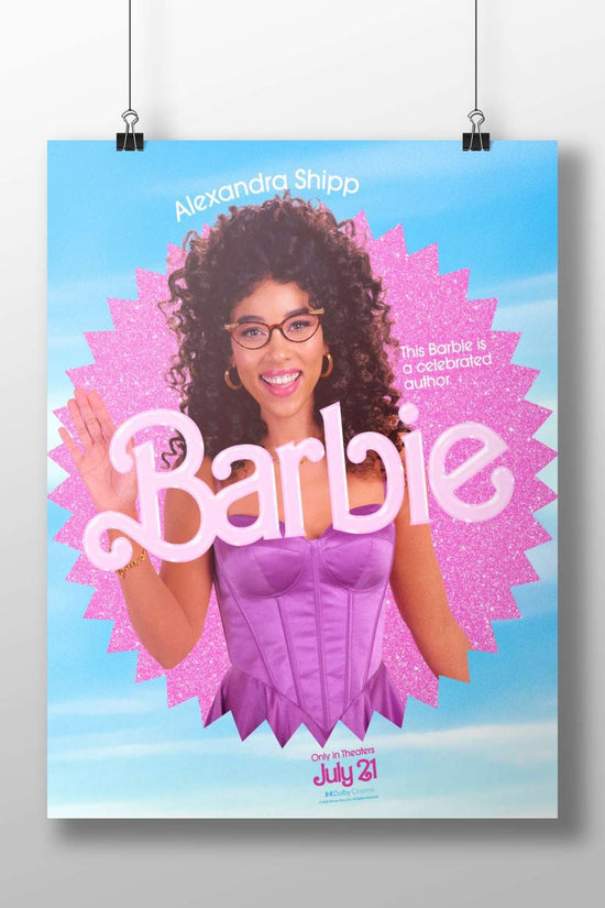The character from the Barbie (2023) film franchise Dreamer Barbie - Pop Art Poster