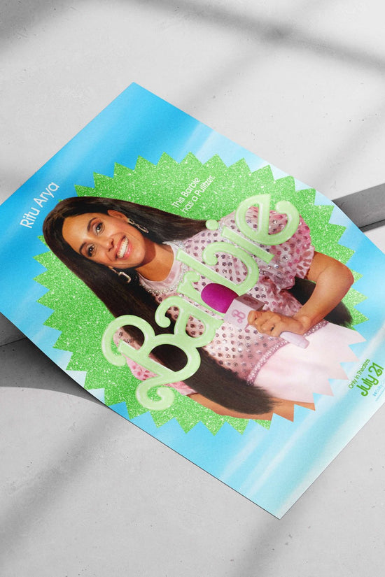 Ritu Arya as Barbie (Barbie franchise) Ritu Arya - Barbie Icon Poster