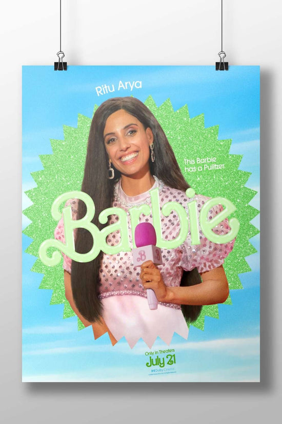 Ritu Arya as Barbie (Barbie franchise) Ritu Arya - Barbie Icon Poster