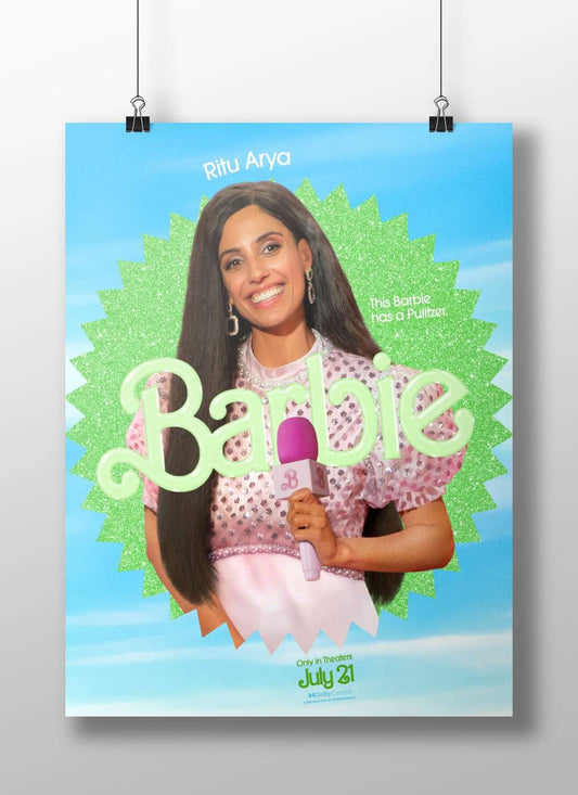 Ritu Arya as Barbie (Barbie franchise) Ritu Arya - Barbie Icon Poster