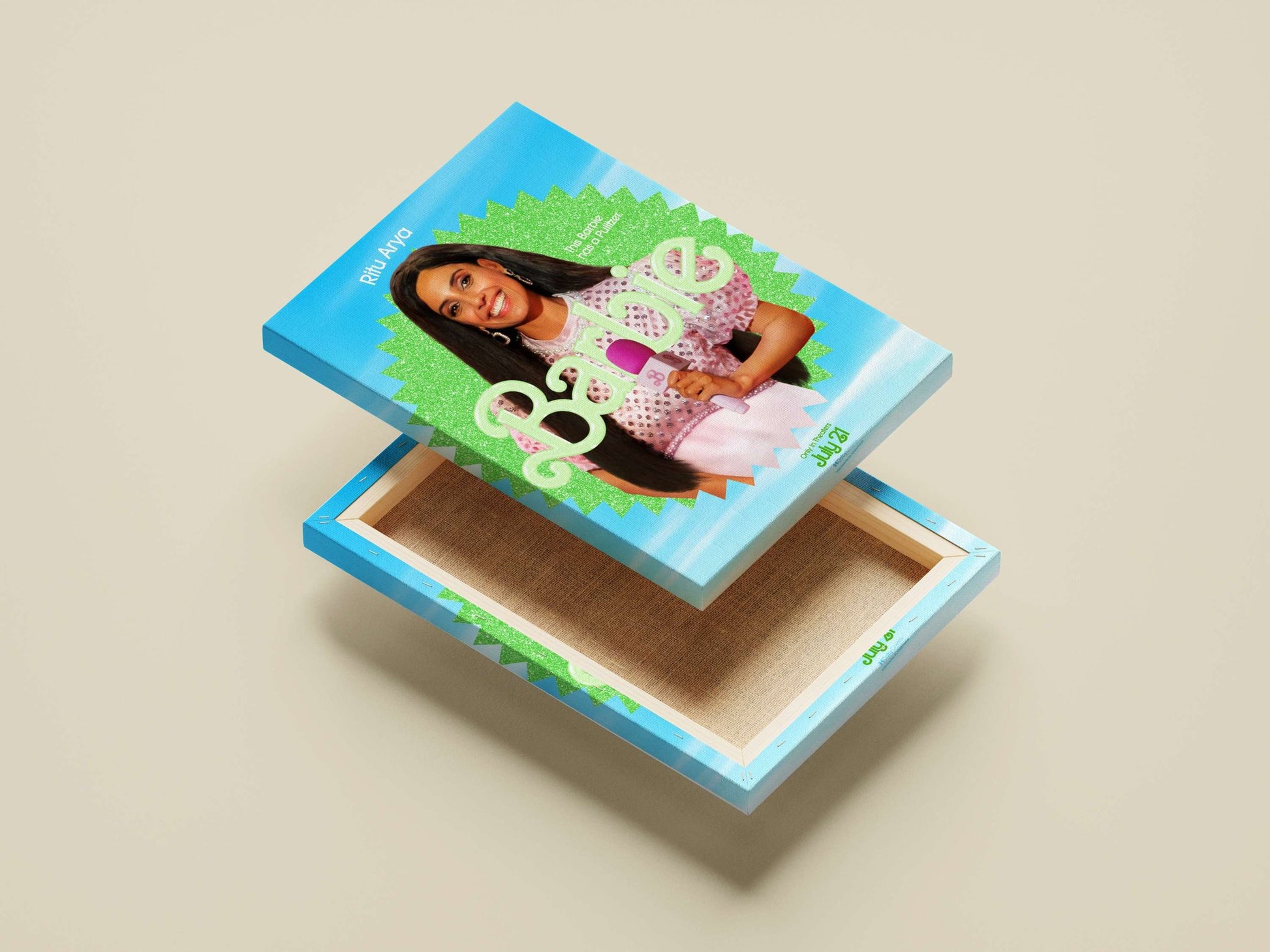 Ritu Arya as Barbie (Barbie franchise) Ritu Arya - Barbie Icon Poster